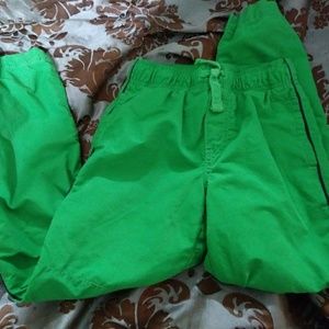 Boys sz 7 Gymboree green pants athletic jogging